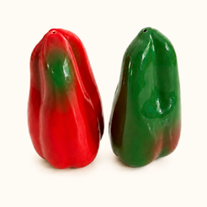 Saleiro e Pimenteiro Pimentão