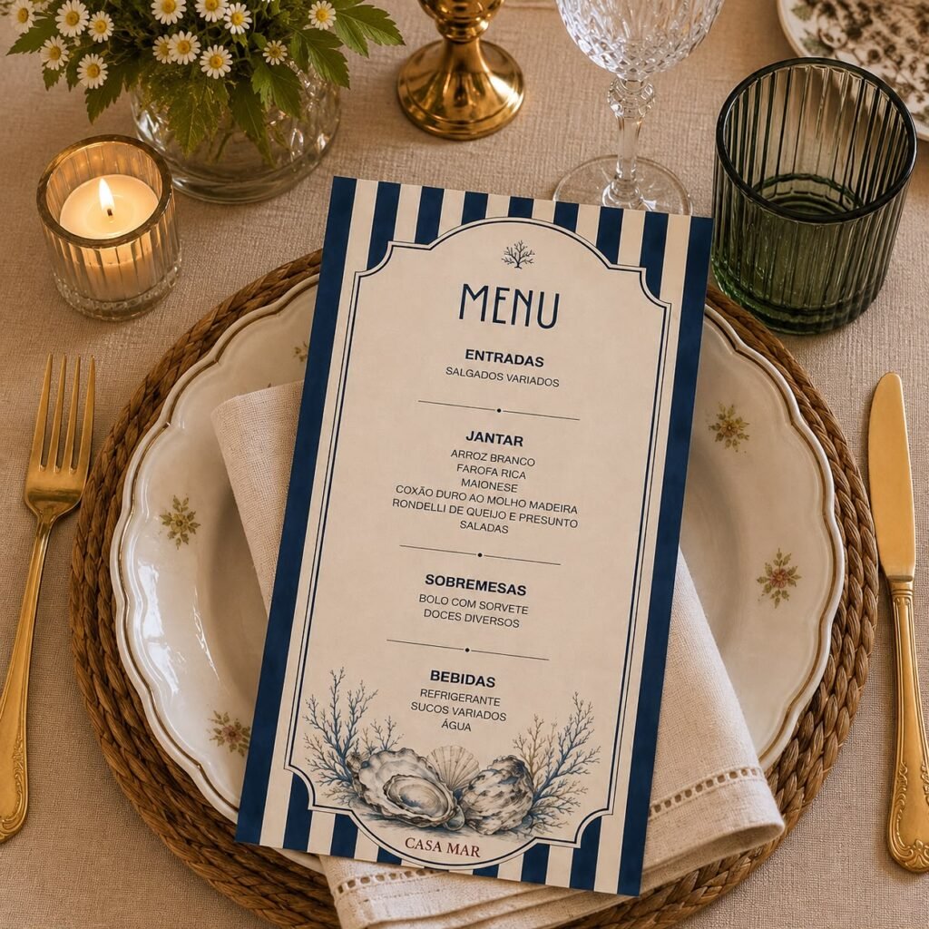 Menu Oyster