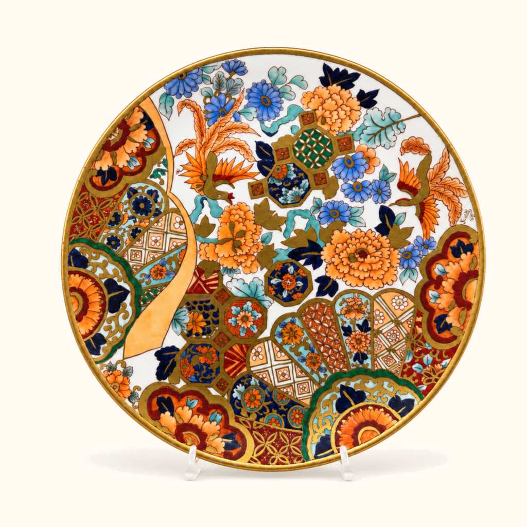 Prato Decorativo em Porcelana