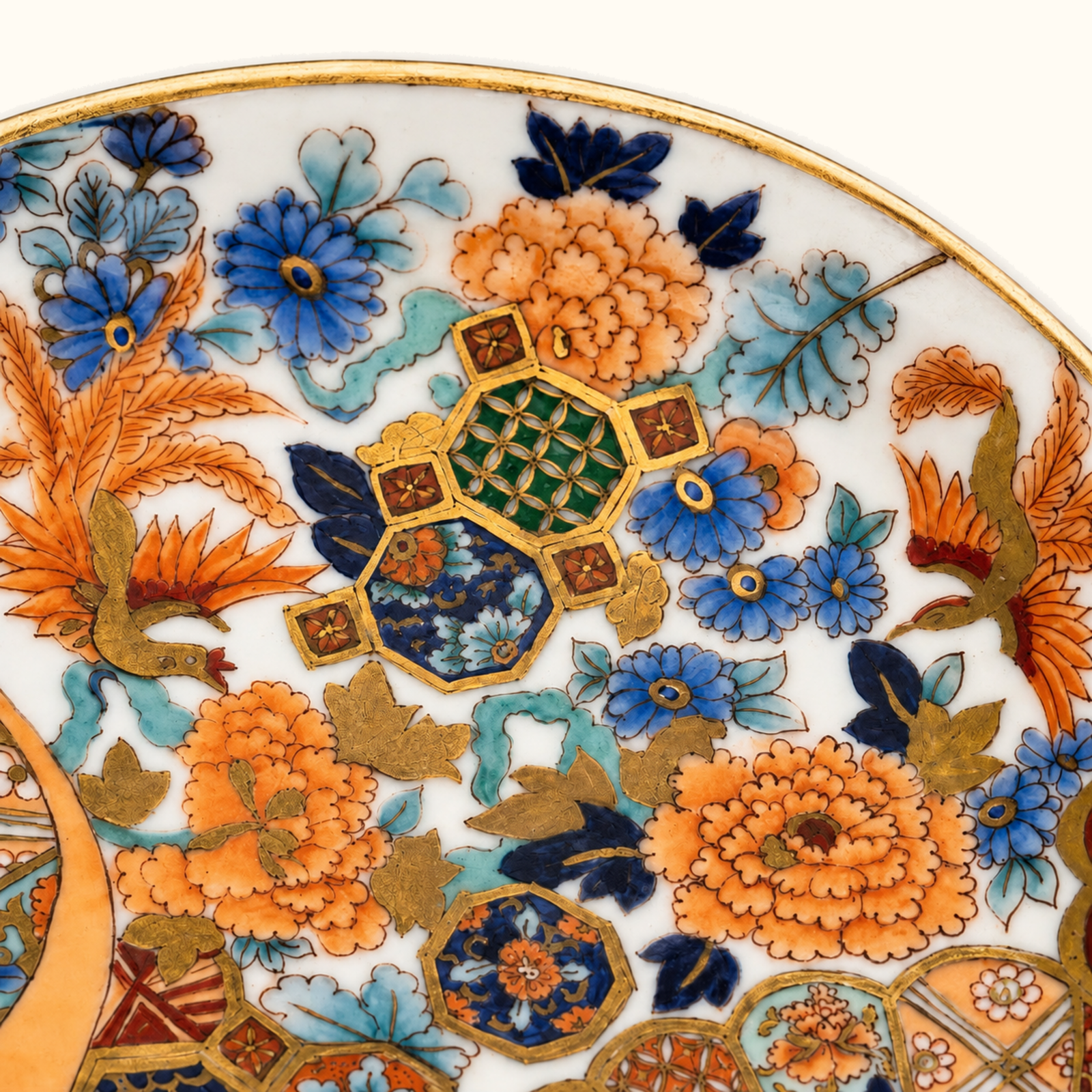 Prato Decorativo em Porcelana