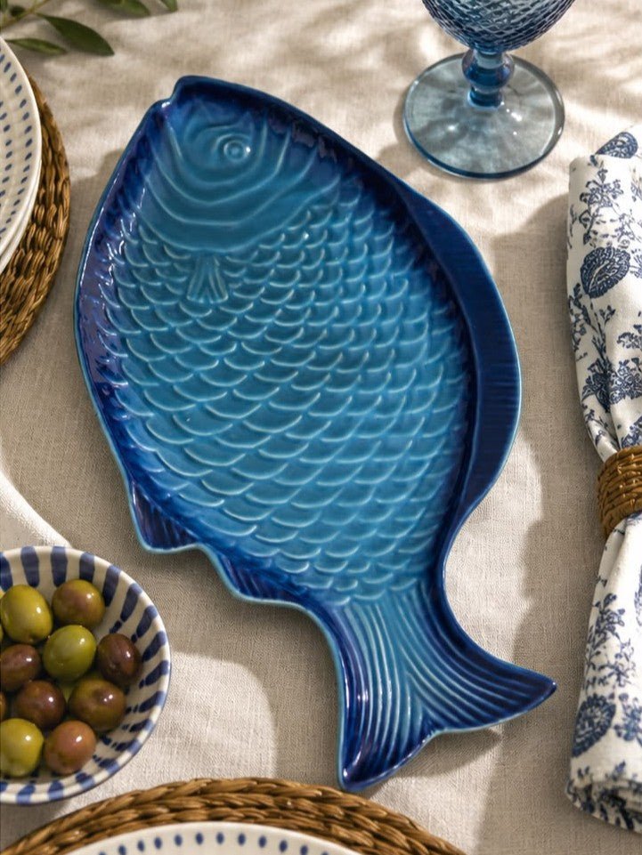 Prato Peixe Azul